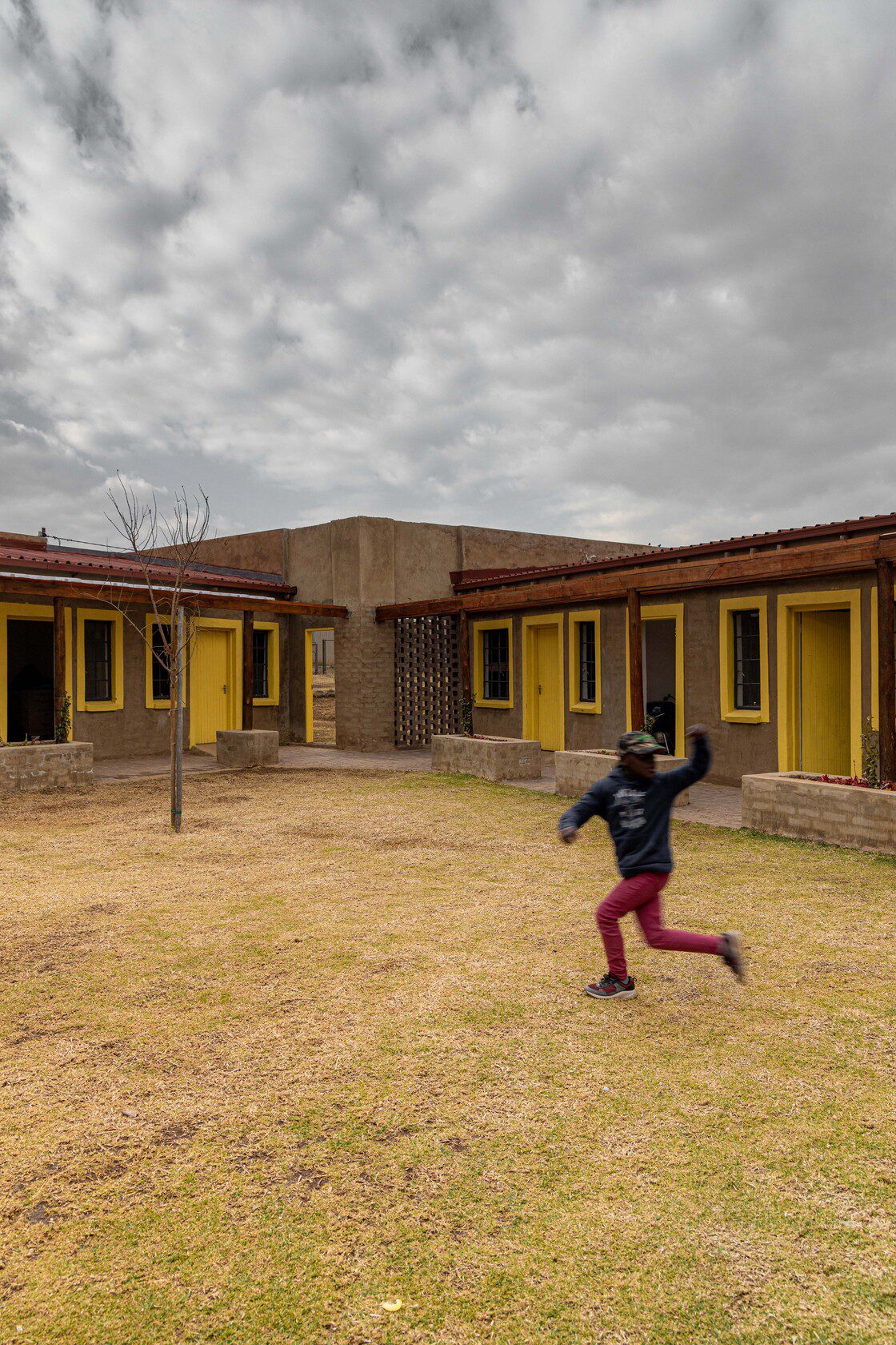 Courtyard - Menzi Children's Home