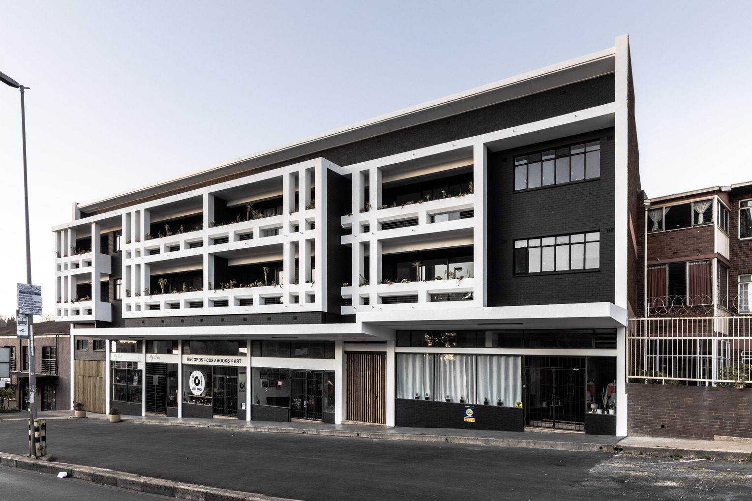 Front wide angle view - Delta Heights